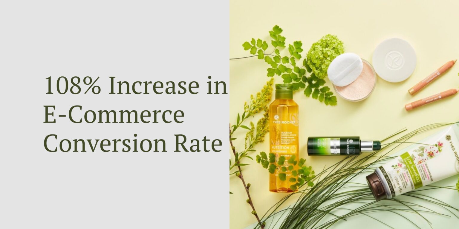 Yves Rocher Digital Shopping Assistant driving 108% higher e-commerce conversion