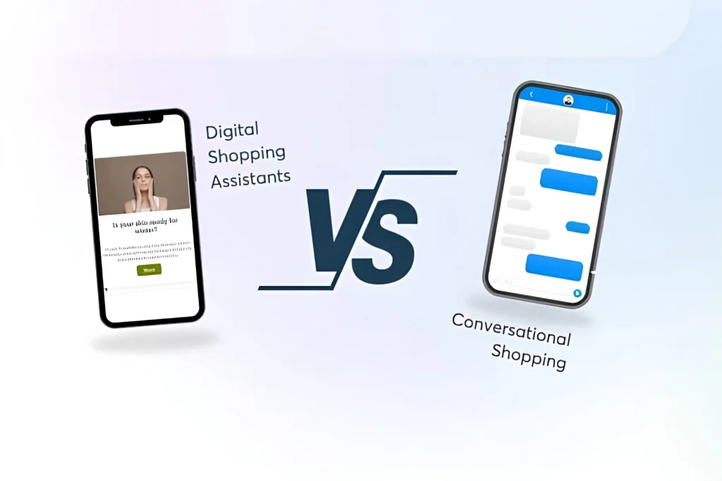 Digital shopping assistants vs conversational shopping for product discovery