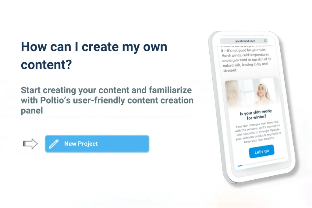 Interactive product quiz for personalized recommendations and product discovery