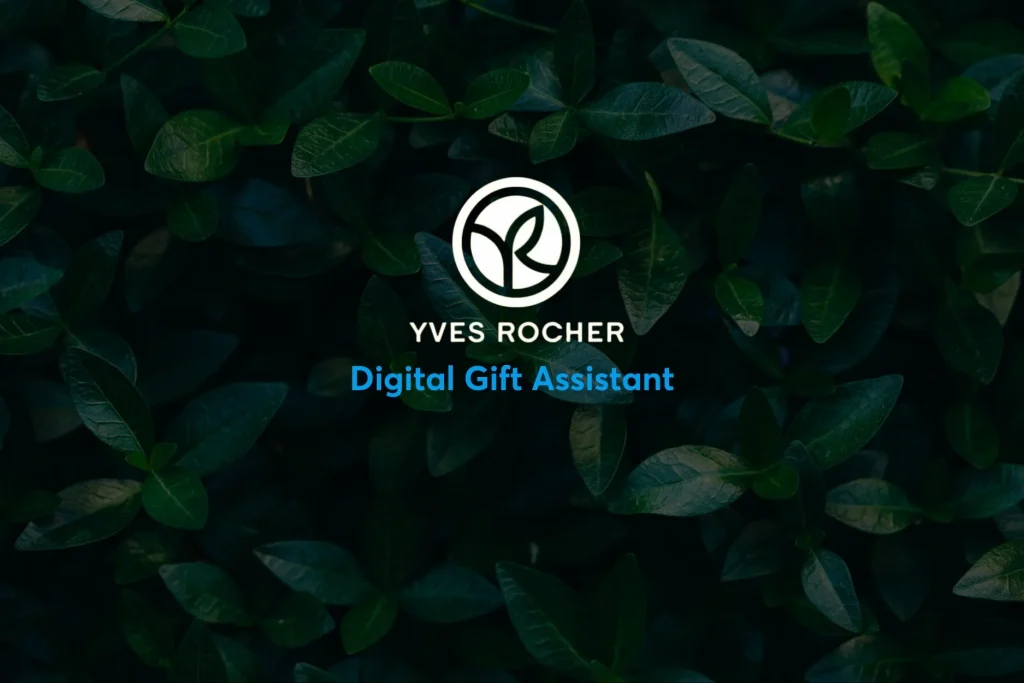 Yves Rocher Digital Gift Assistant for personalized beauty gift recommendations