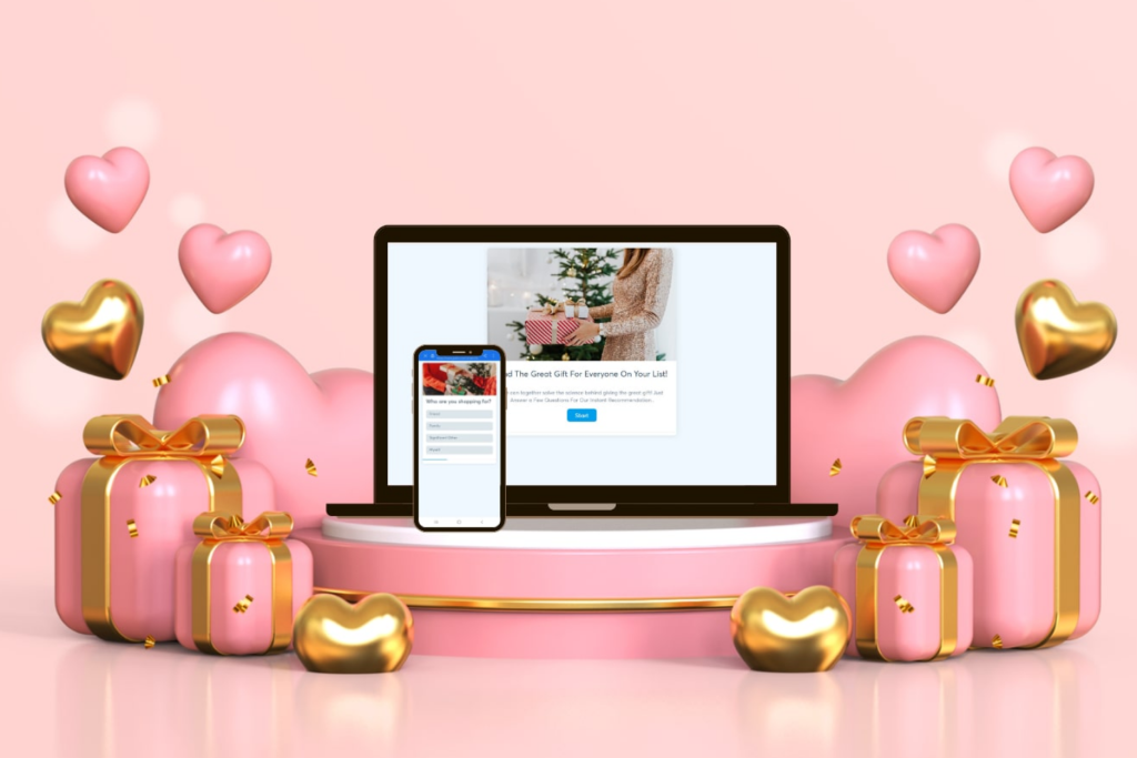Product recommendation quiz data for customer insights and personalization