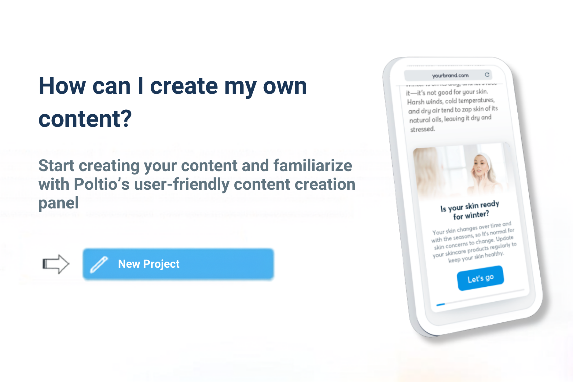 Interactive product quiz for personalized recommendations and product discovery