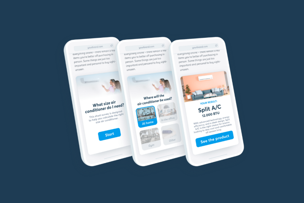 Digital shopping assistants for personalized product discovery and higher conversion