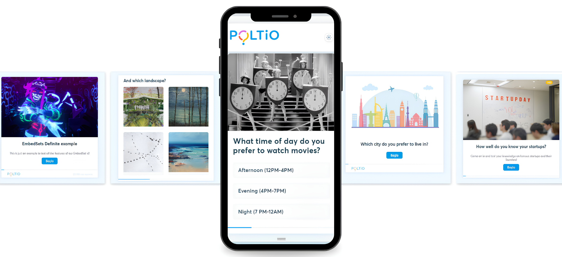 Digital Shopping Assistant asking interactive questions to understand customer preferences