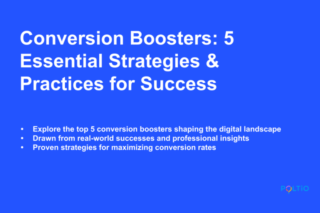 E-commerce conversion boosters using guided selling, trust and personalization
