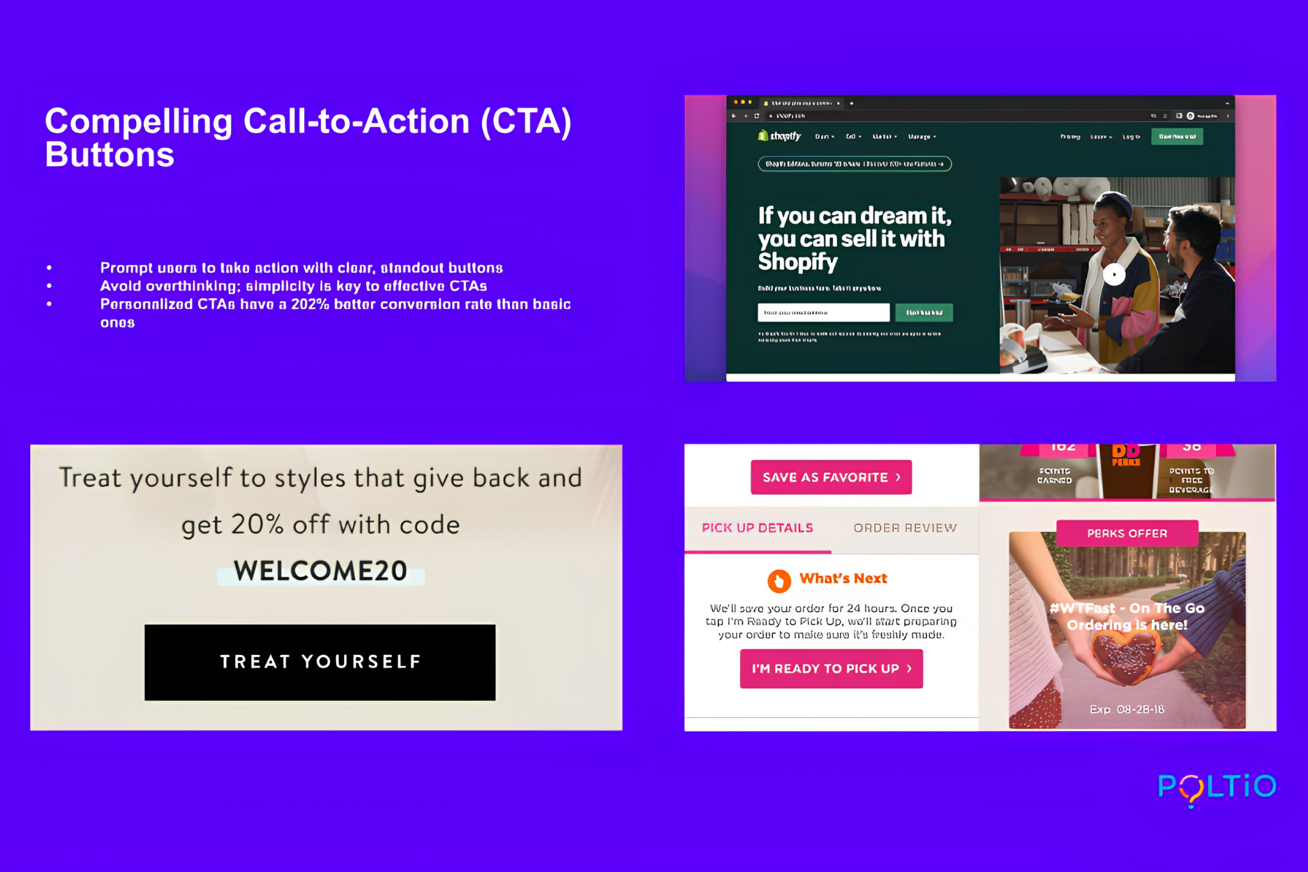 E-commerce CTA examples designed to improve conversion and guide shoppers