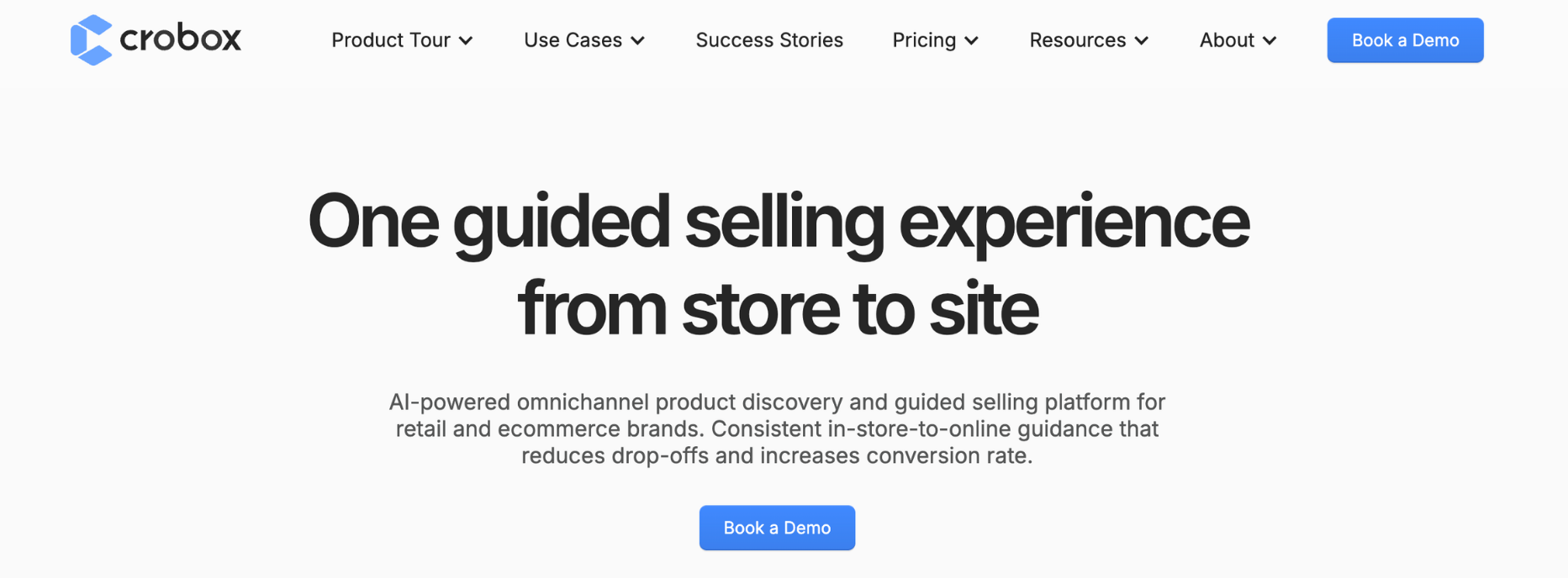 Crobox guided selling solution using behavioral and psychological nudges