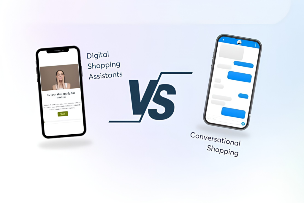 Digital shopping assistants vs conversational shopping for product discovery