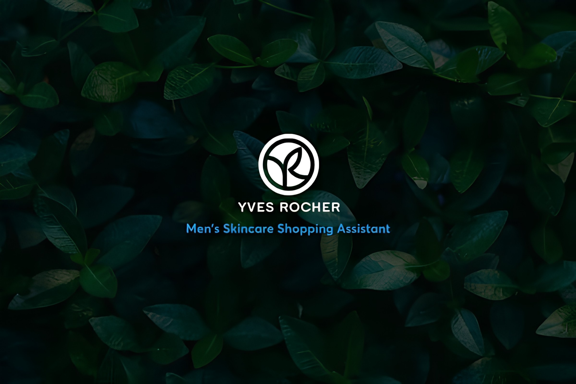 Yves Rocher men’s skincare shopping assistant for personalized care recommendations