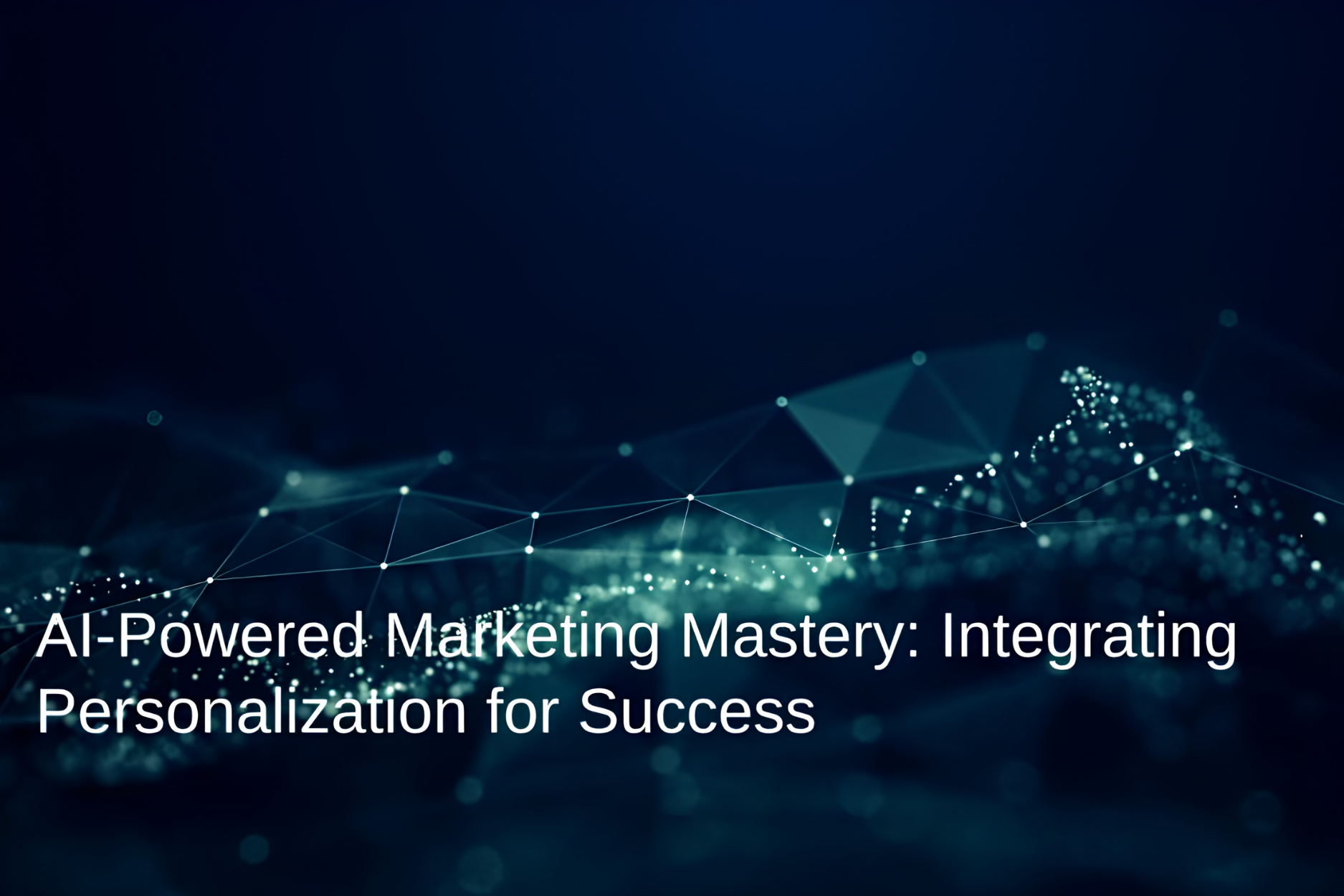 AI-powered marketing personalization using customer data and real-time insights