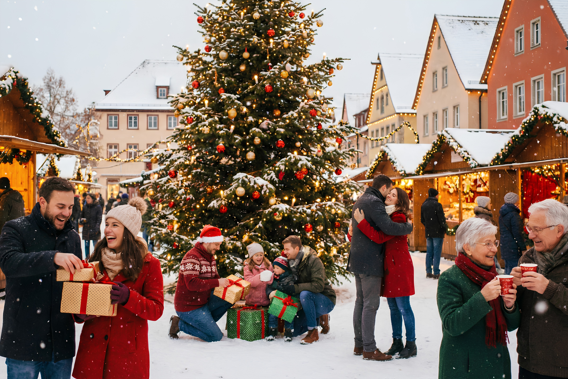 New Year Gift Assistant examples for personalized gift discovery across different brands