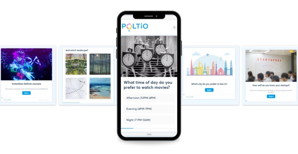 Recommendation quiz examples collecting customer preferences and lifestyle data